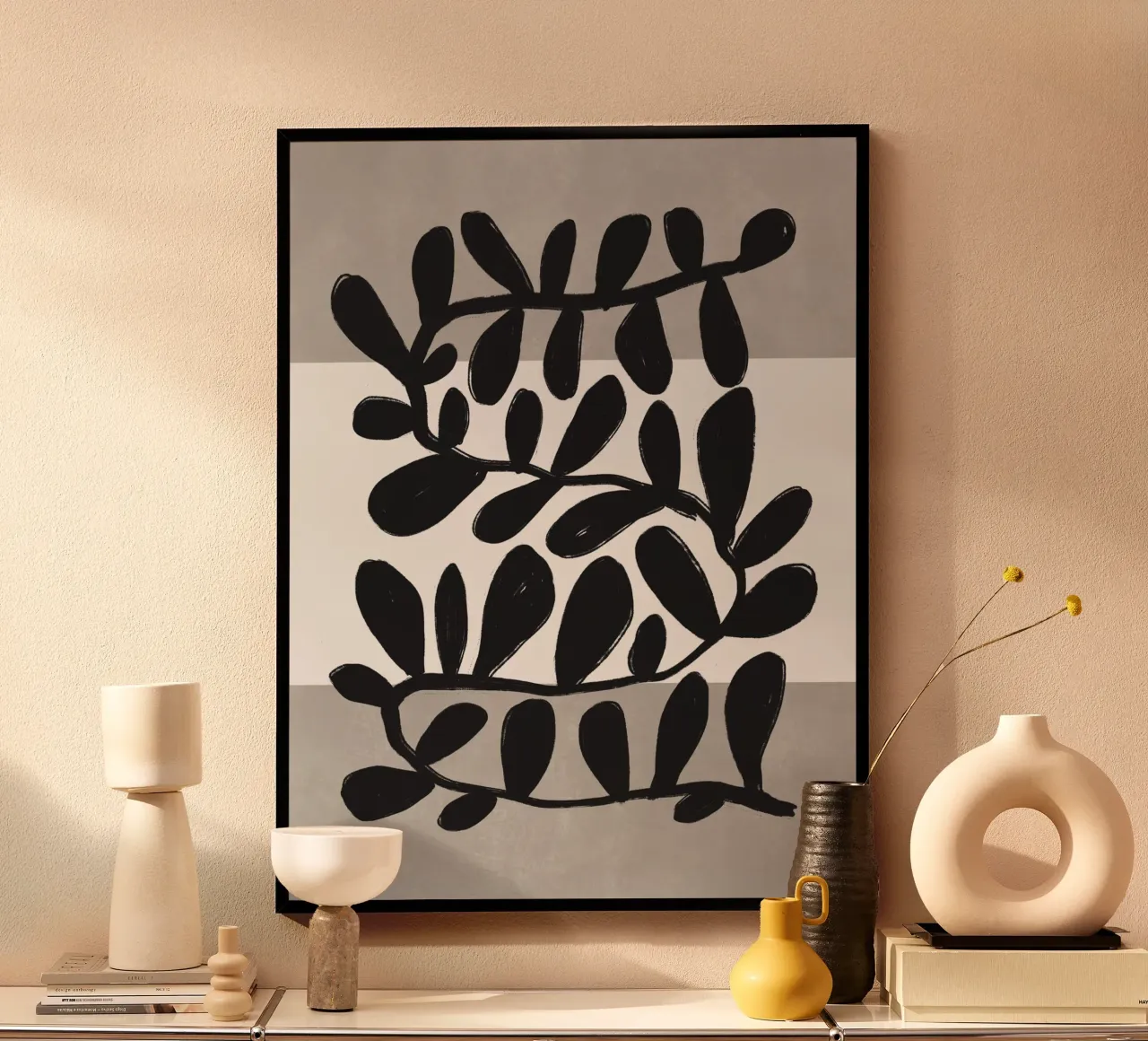 Black Botanic No 1 carta hahnemühle da treechild