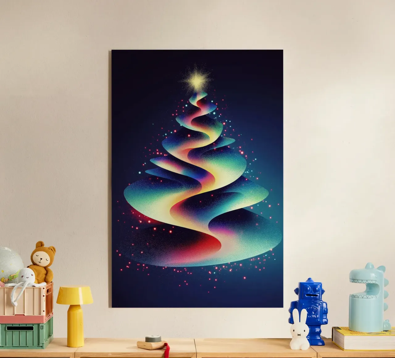 Albero di Natale astratto plexiglass da Imagine