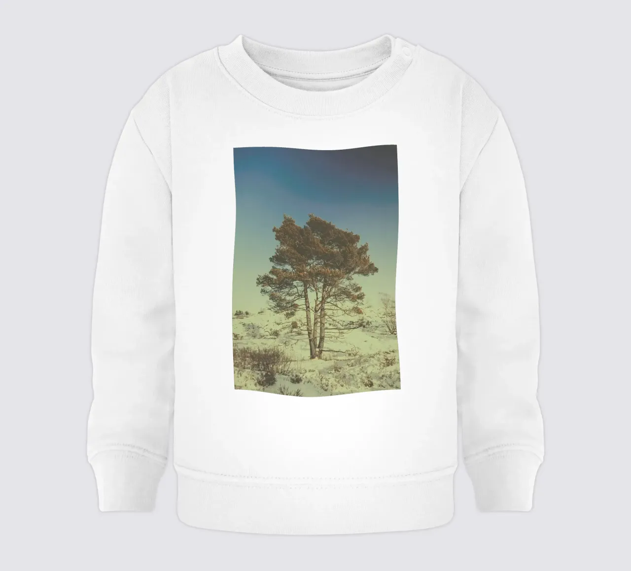 The Tree baby sweatshirt van Pale Grain