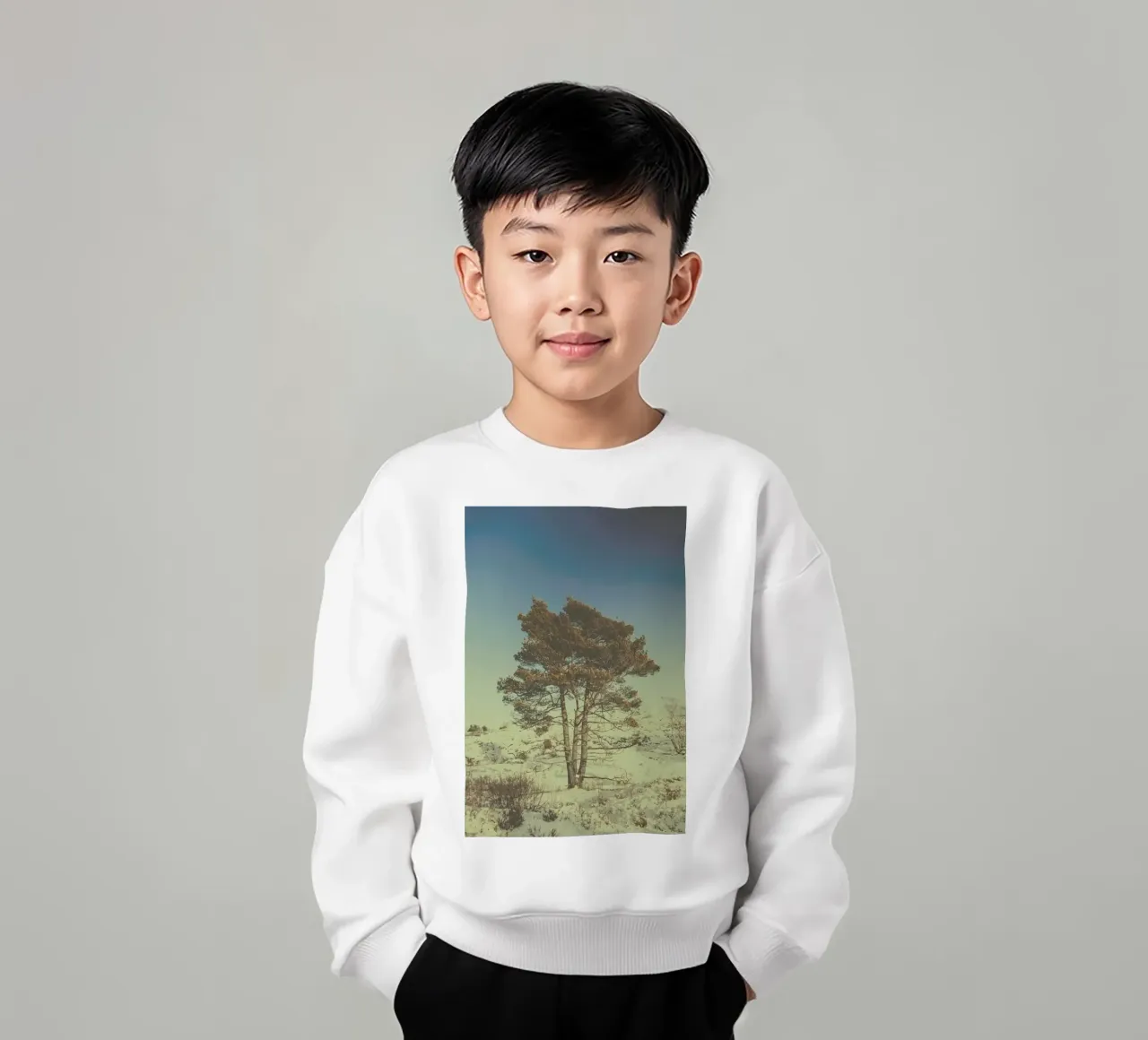 The Tree kids sweatshirt by Pale Grain