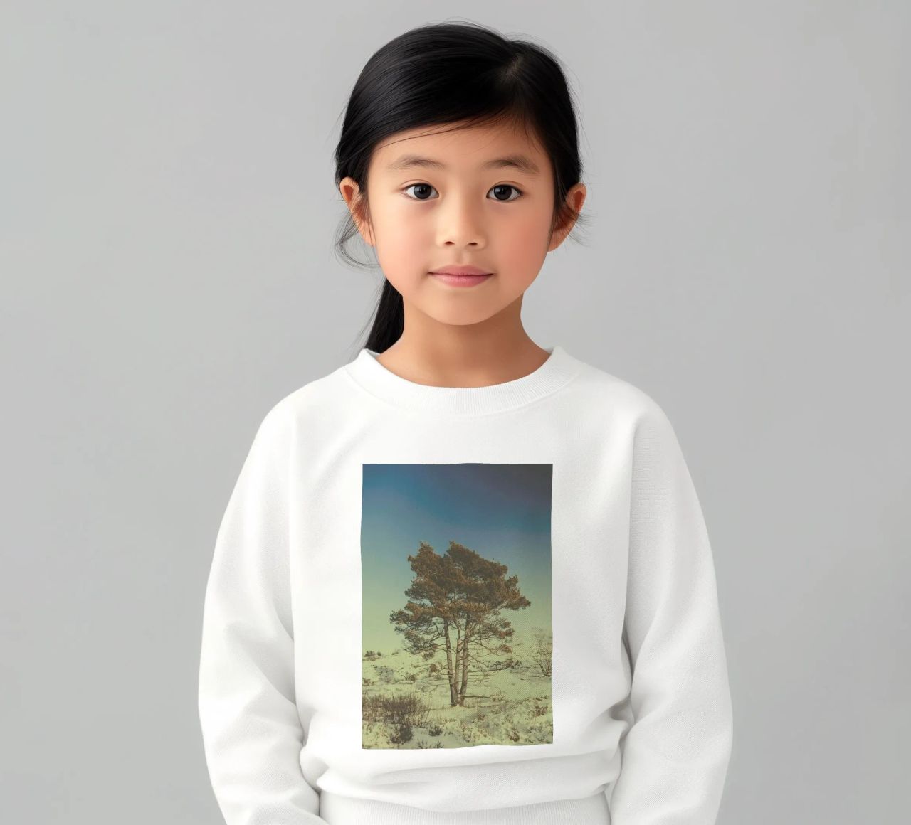 The Tree felpa bambino da Pale Grain