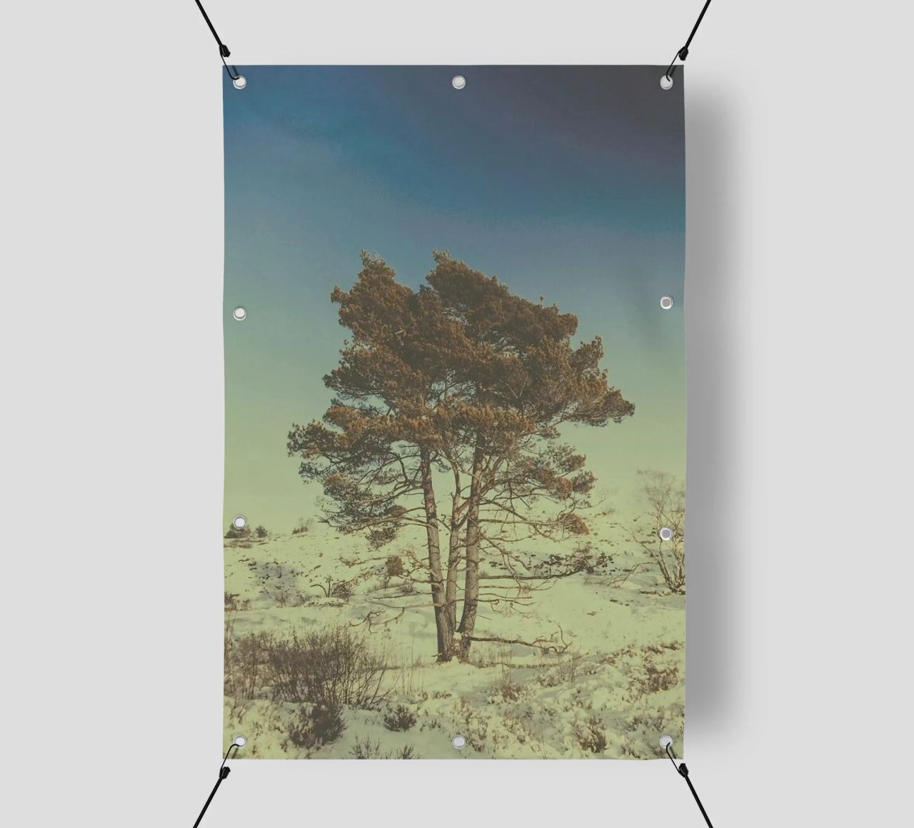 The Tree telo in pvc da Pale Grain