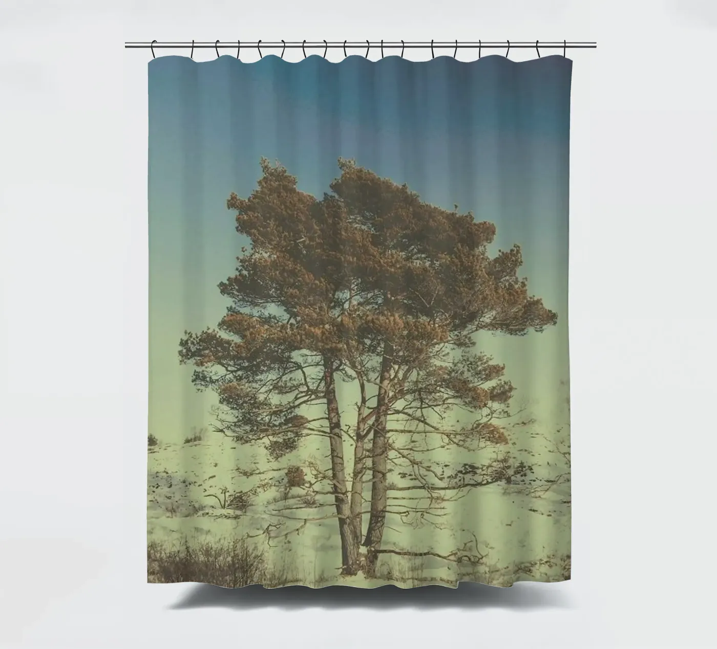 The Tree douchegordijn van Pale Grain