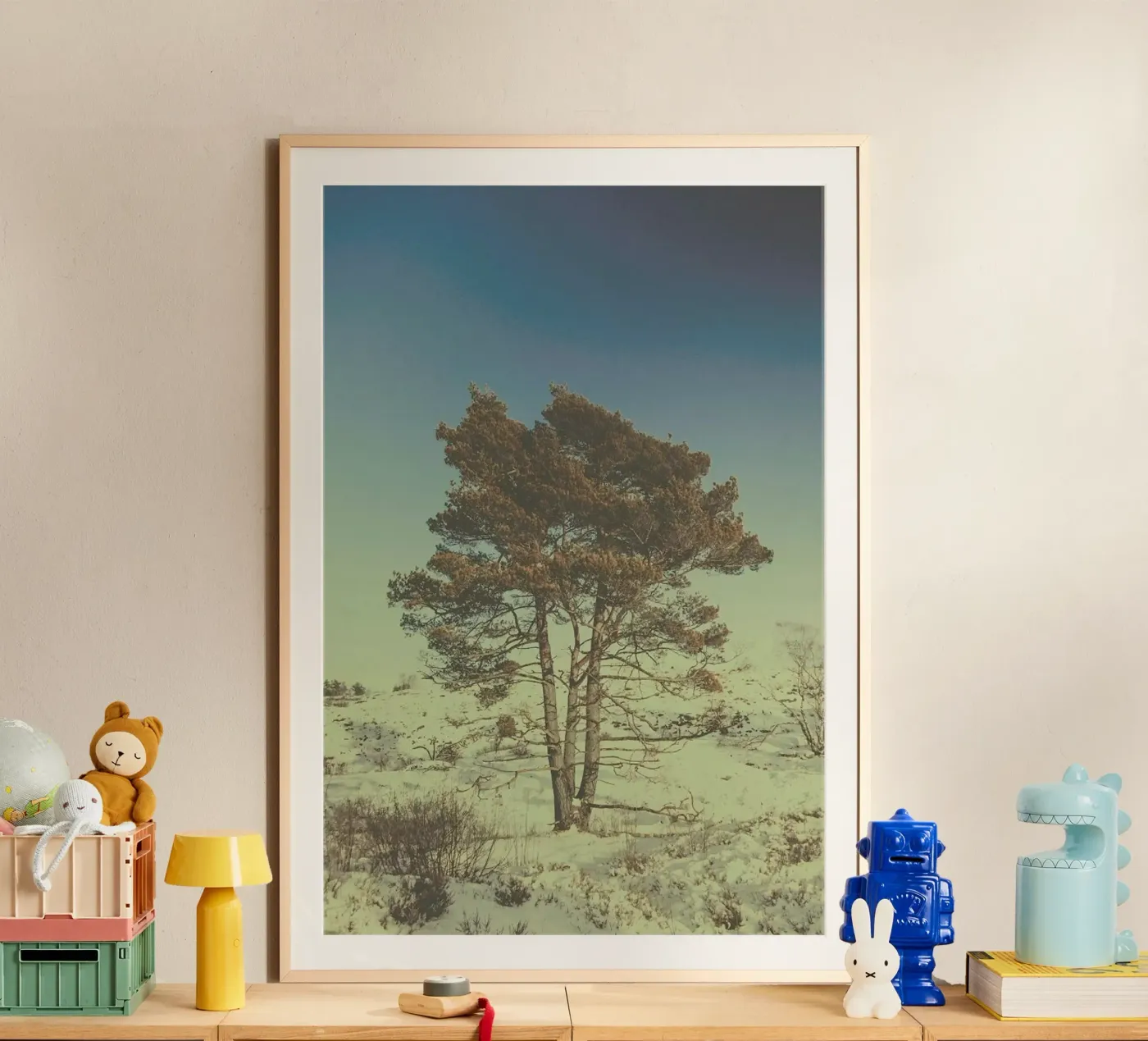 The Tree poster van Pale Grain
