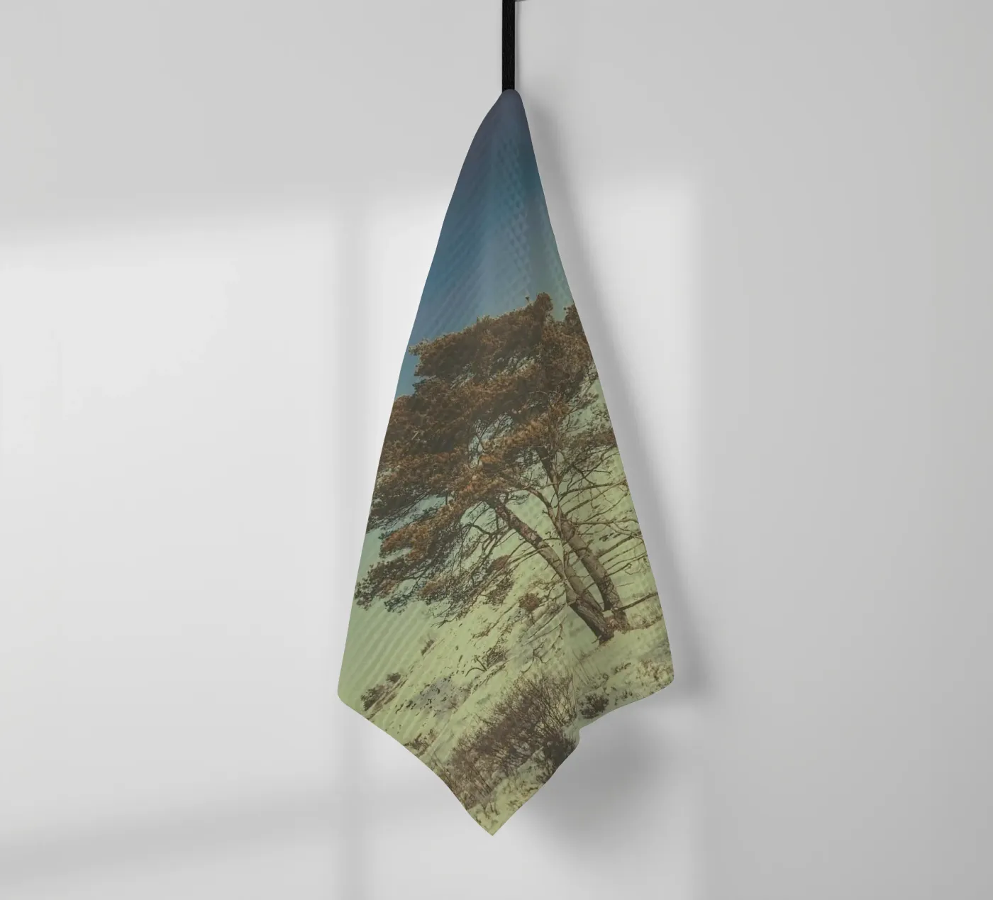 The Tree tea towel by Pale Grain