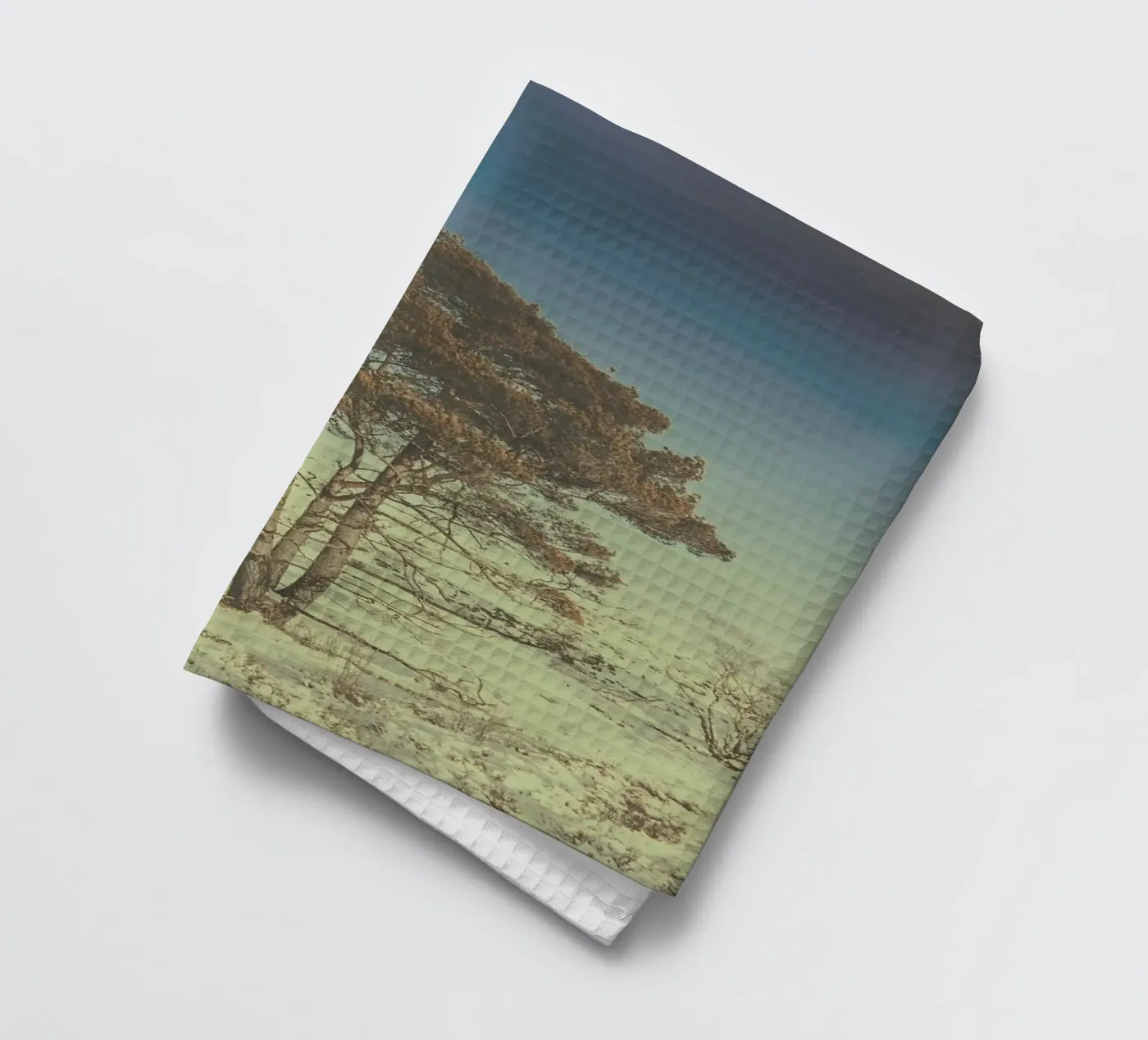 The Tree tea towel by Pale Grain