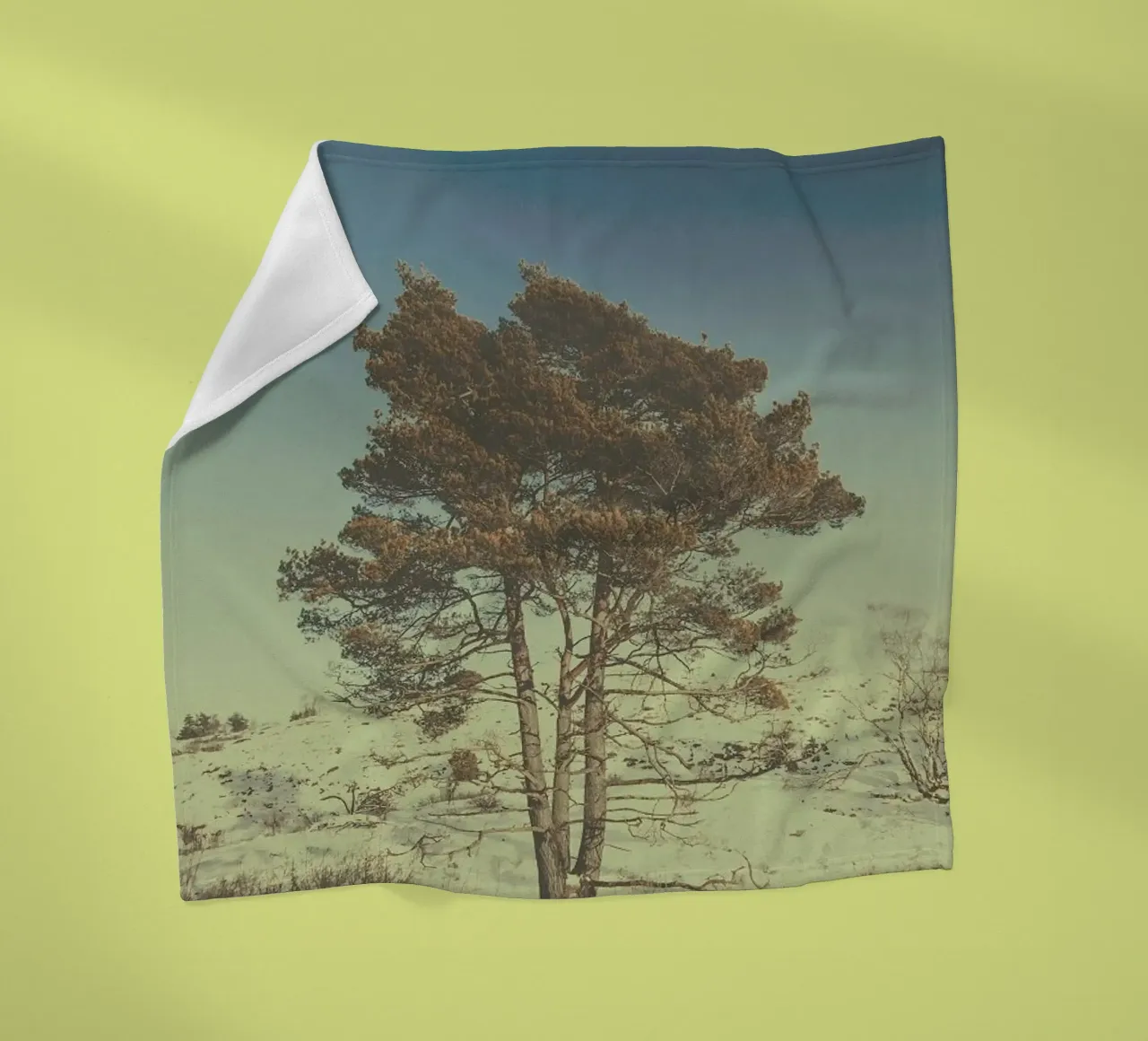 The Tree Fleecedecke von Pale Grain