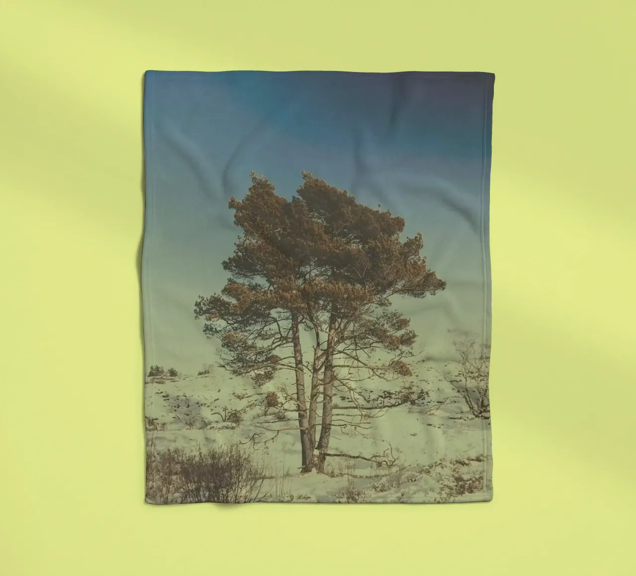 The Tree Fleecedecke von Pale Grain