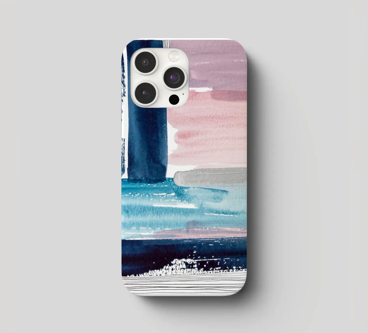 Alina Buffiere - Abstractober - Gegenüberstellung coque iphone de The Artcircle