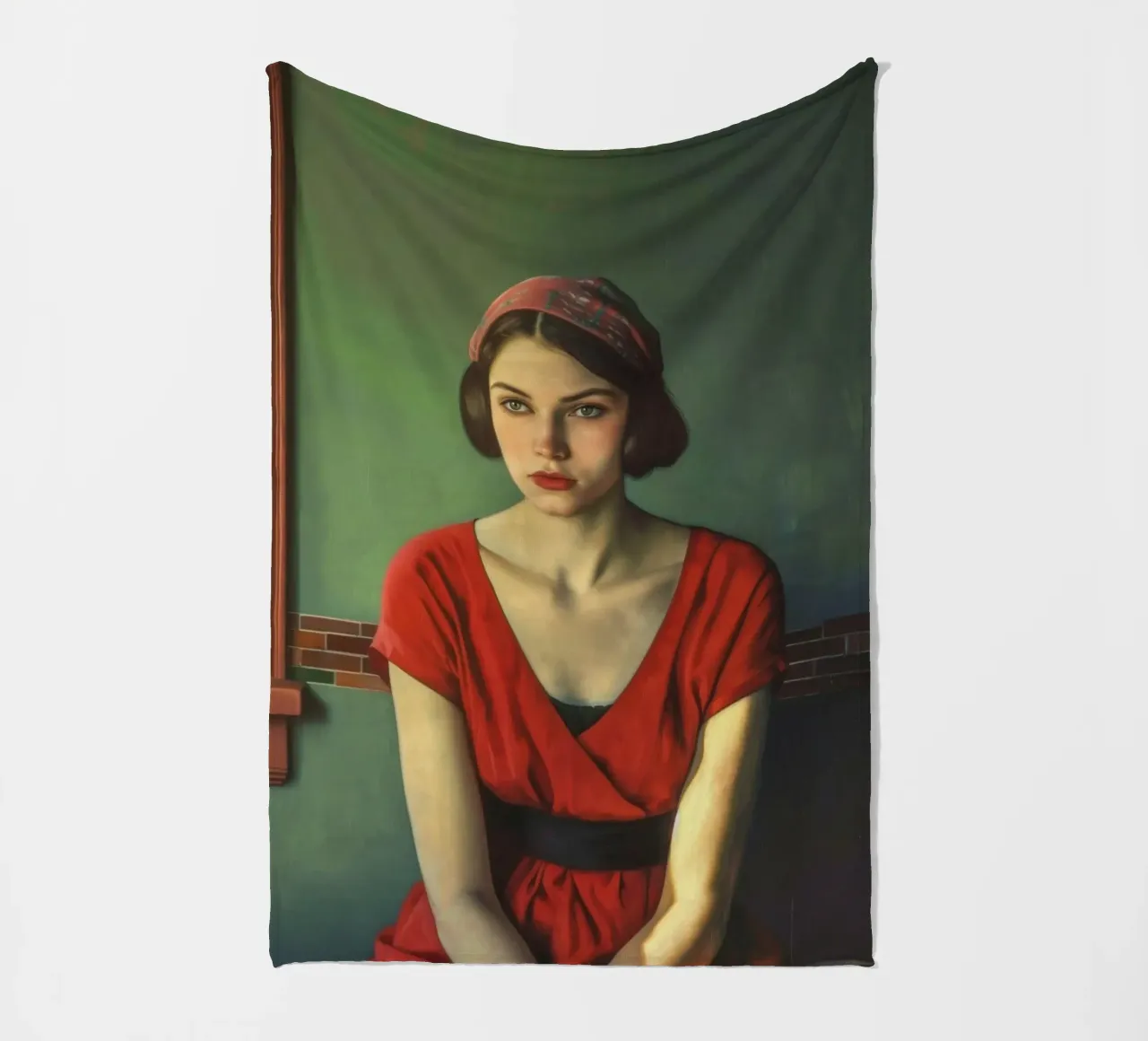 Lonely city life Fleecedecke von Carinaprint