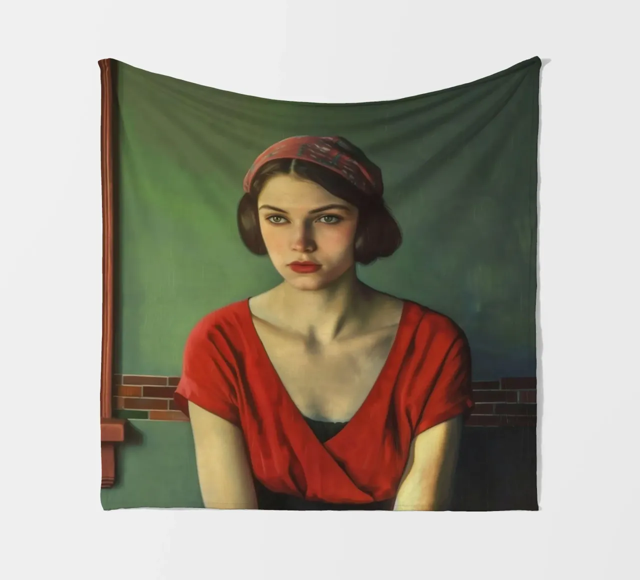 Lonely city life Fleecedecke von Carinaprint