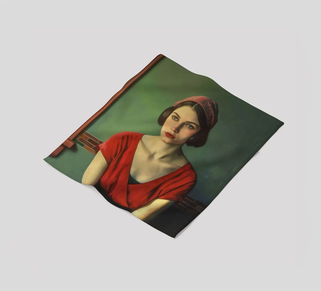 Lonely city life Fleecedecke von Carinaprint