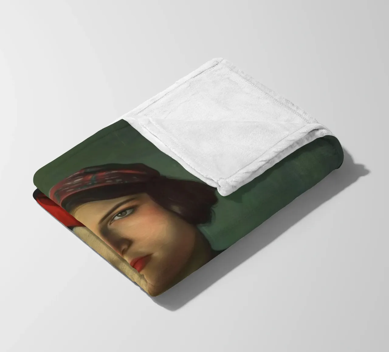 Lonely city life Fleecedecke von Carinaprint