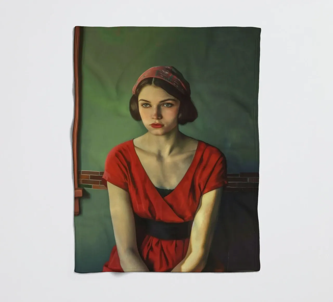 Lonely city life Fleecedecke von Carinaprint