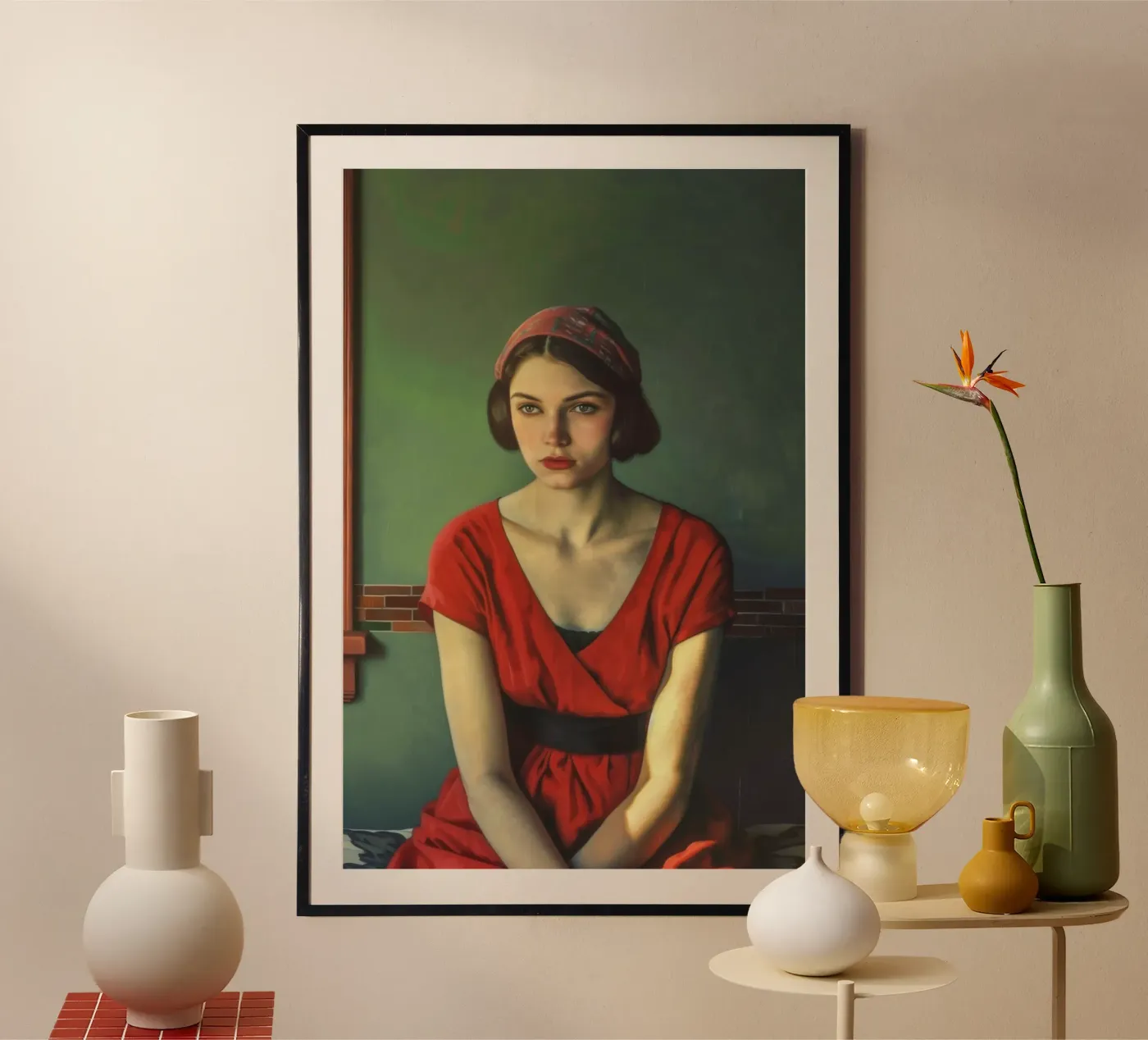 Einsames Stadtleben Poster von Carinaprint