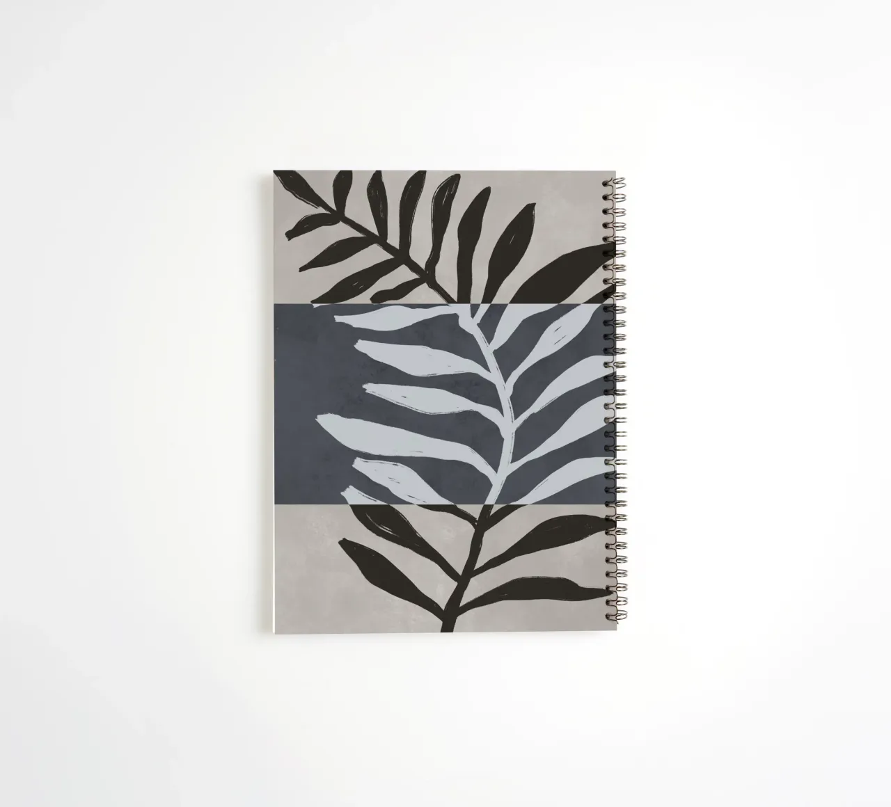 Black Botanic No 2 spiral notebook by treechild