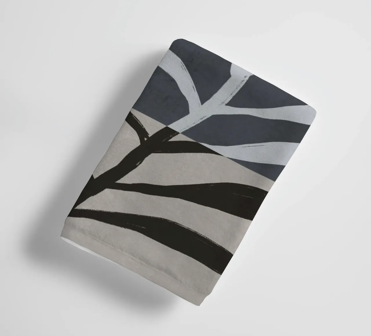 Black Botanic No 2 asciugamano da bagno da treechild