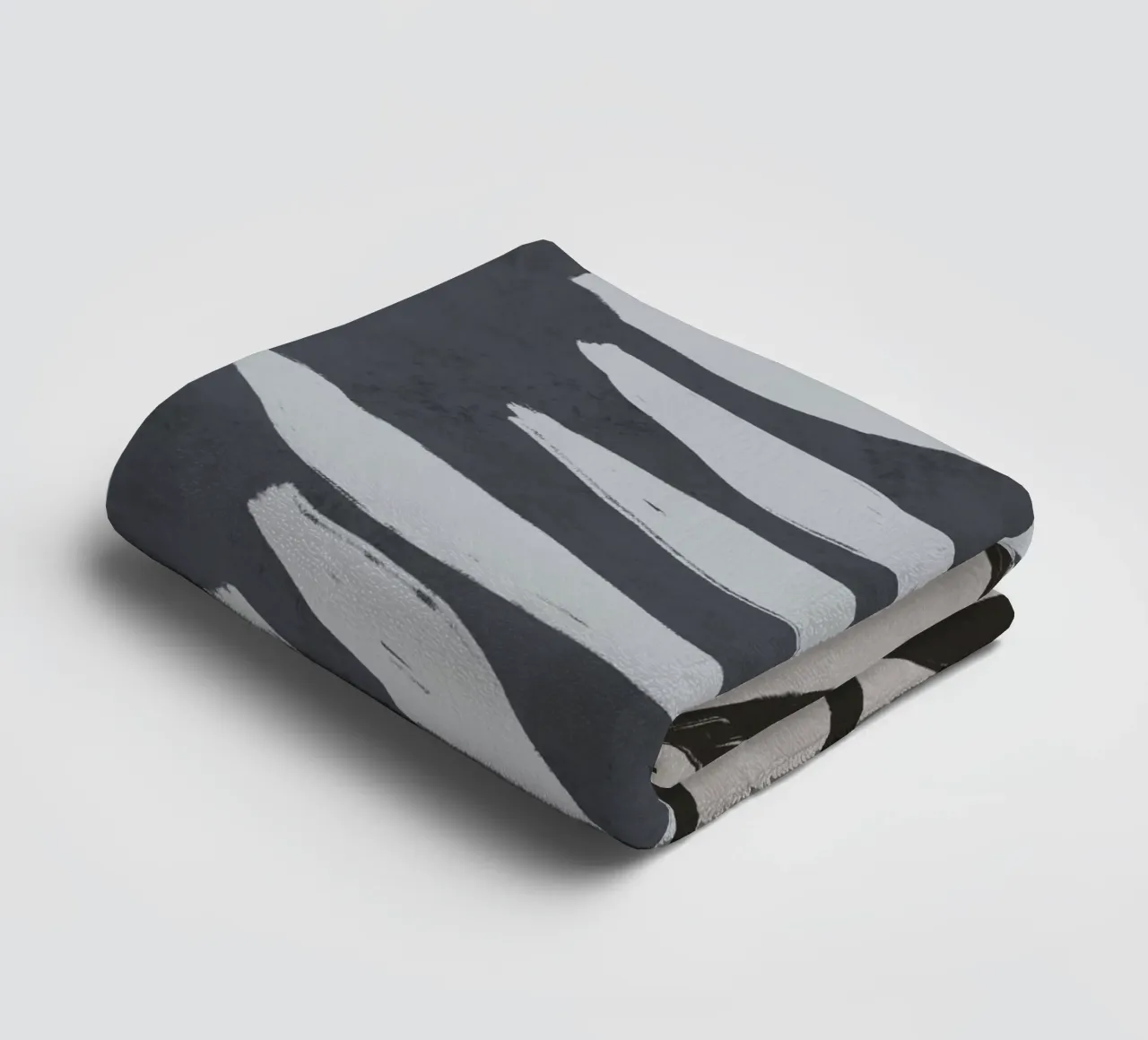 Black Botanic No 2 asciugamano da bagno da treechild