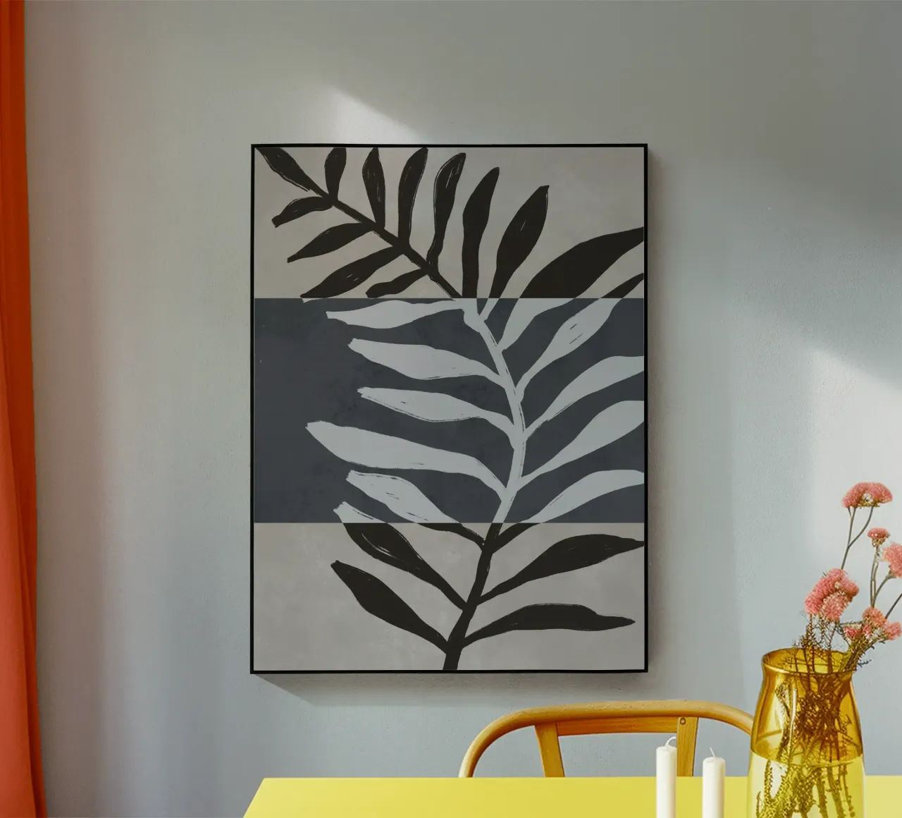 Black Botanic No 2 plexiglass da treechild