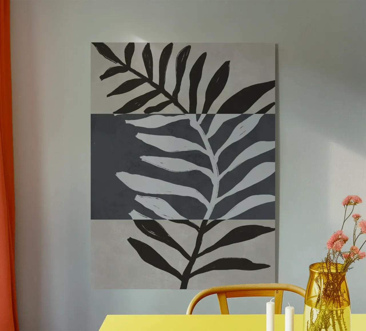 Black Botanic No 2 plexiglass da treechild