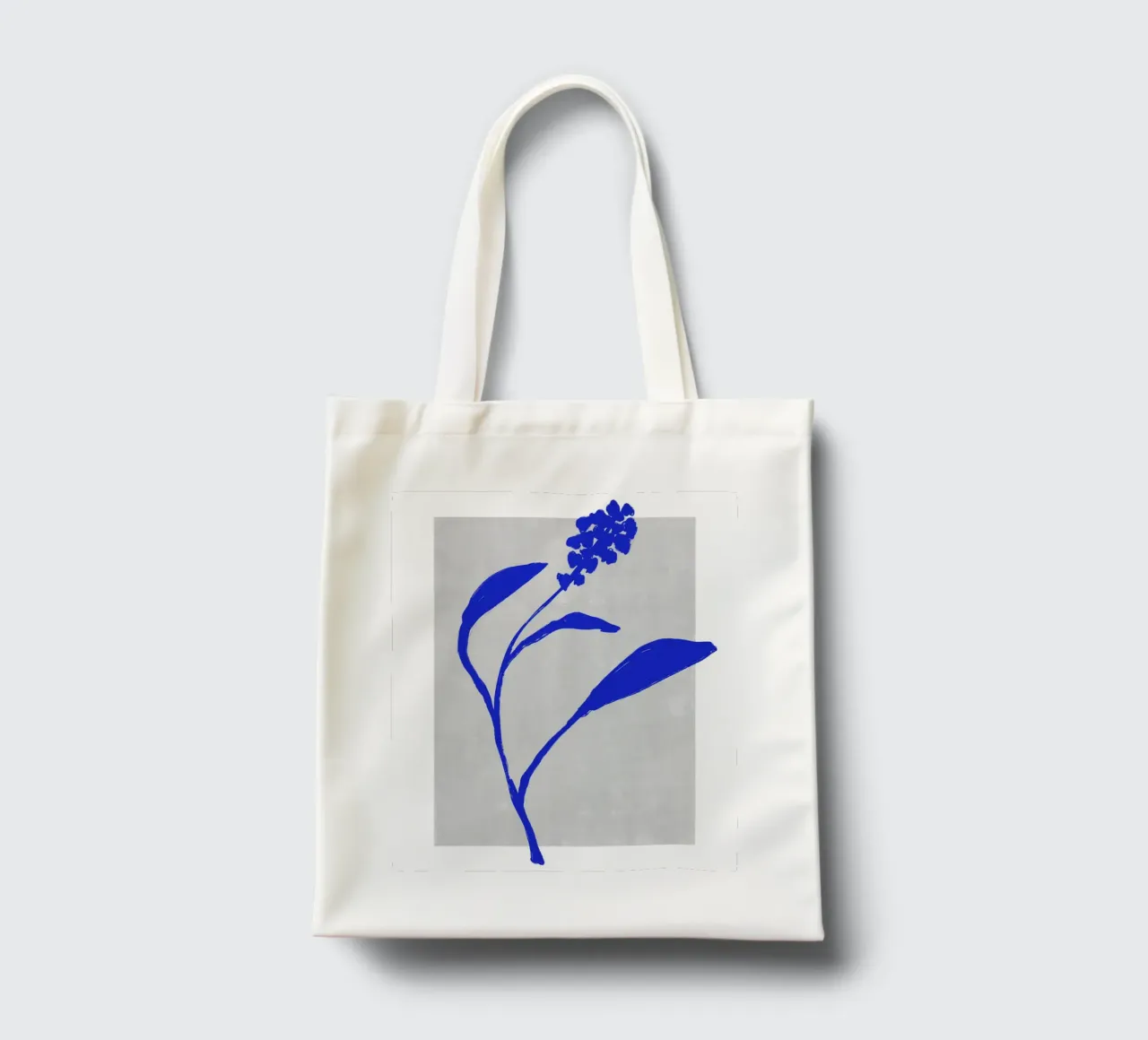 Blue Botanic No 3 borsa in juta da treechild