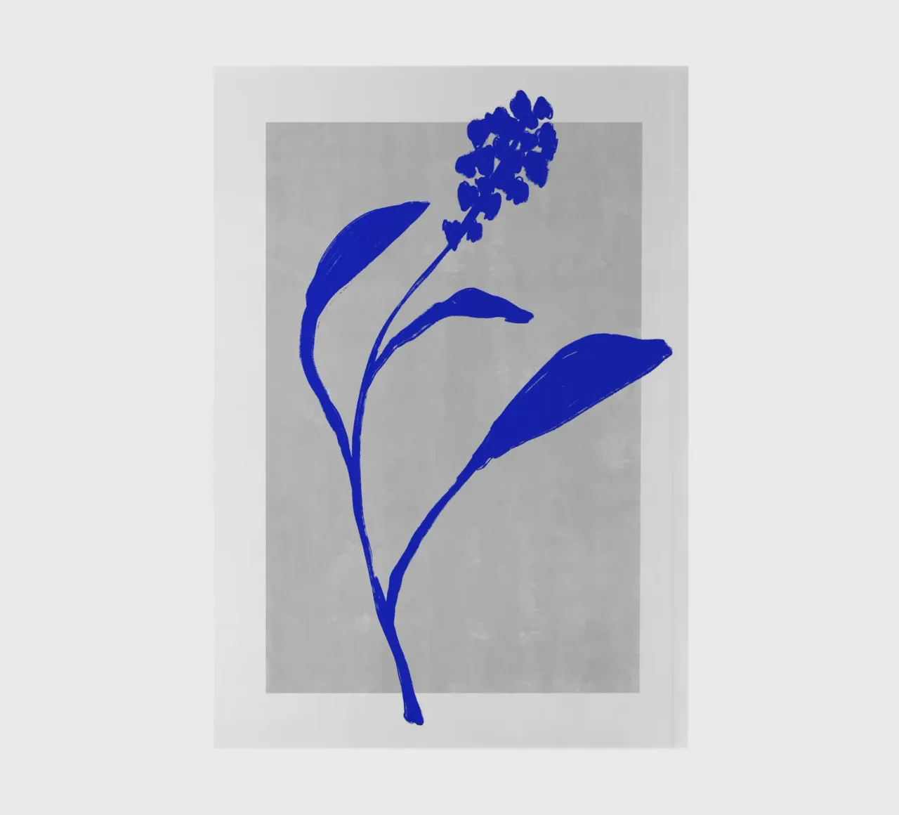 Blue Botanic No 3 notebook by treechild