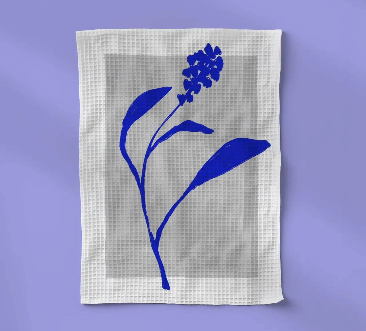 Blue Botanic No 3 canovaccio da cucina da treechild