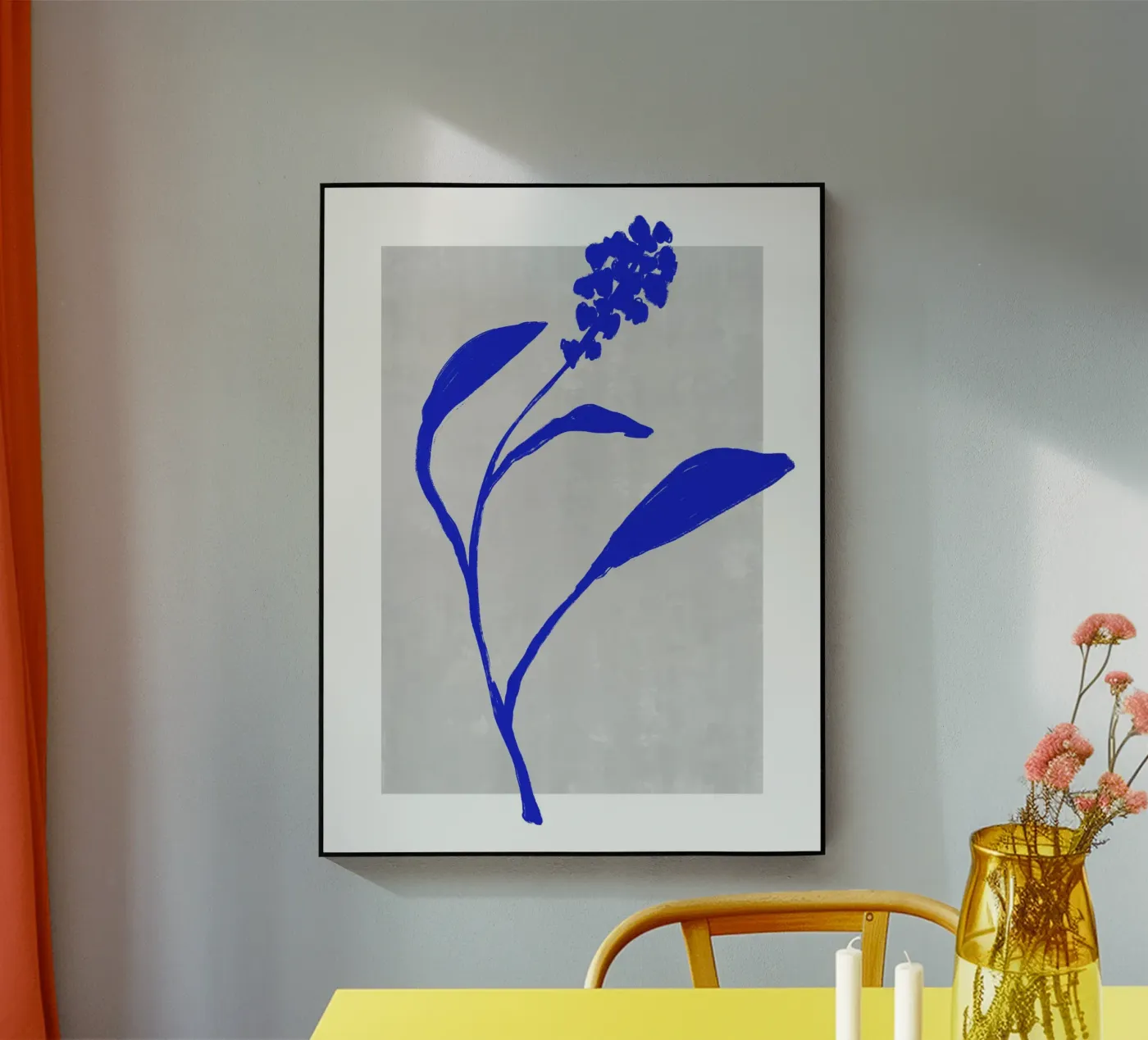 Blue Botanic No 3 plexiglass da treechild