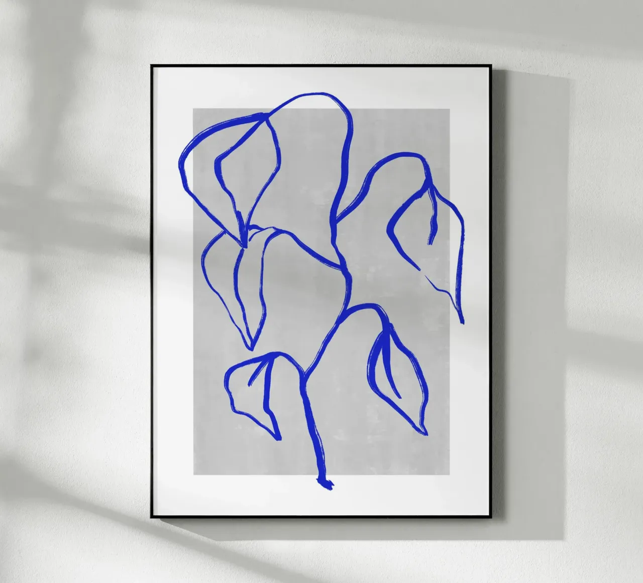 Blue Botanic No 4 plexiglass da treechild