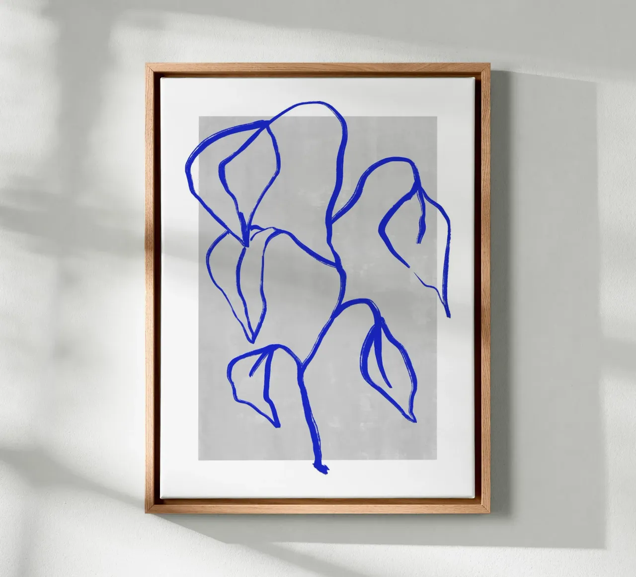 Blue Botanic No 4 tela da treechild
