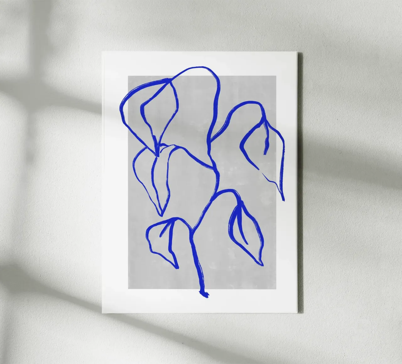 Blue Botanic No 4 tela da treechild