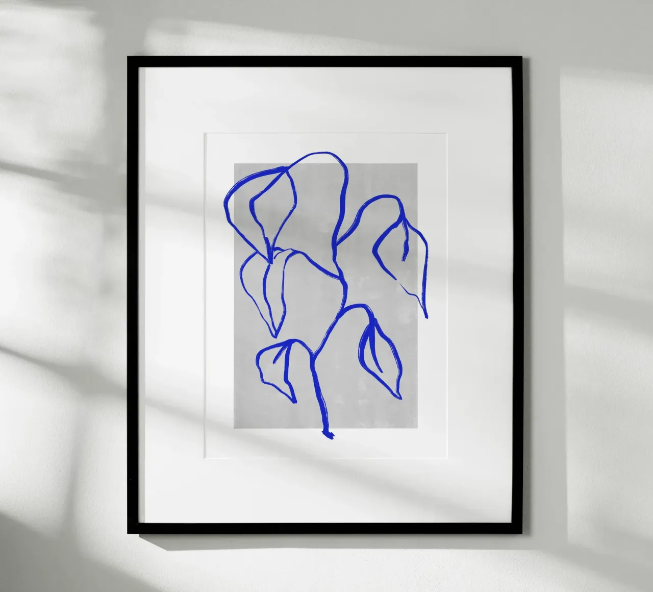 Blue Botanic No 4 carta hahnemühle da treechild