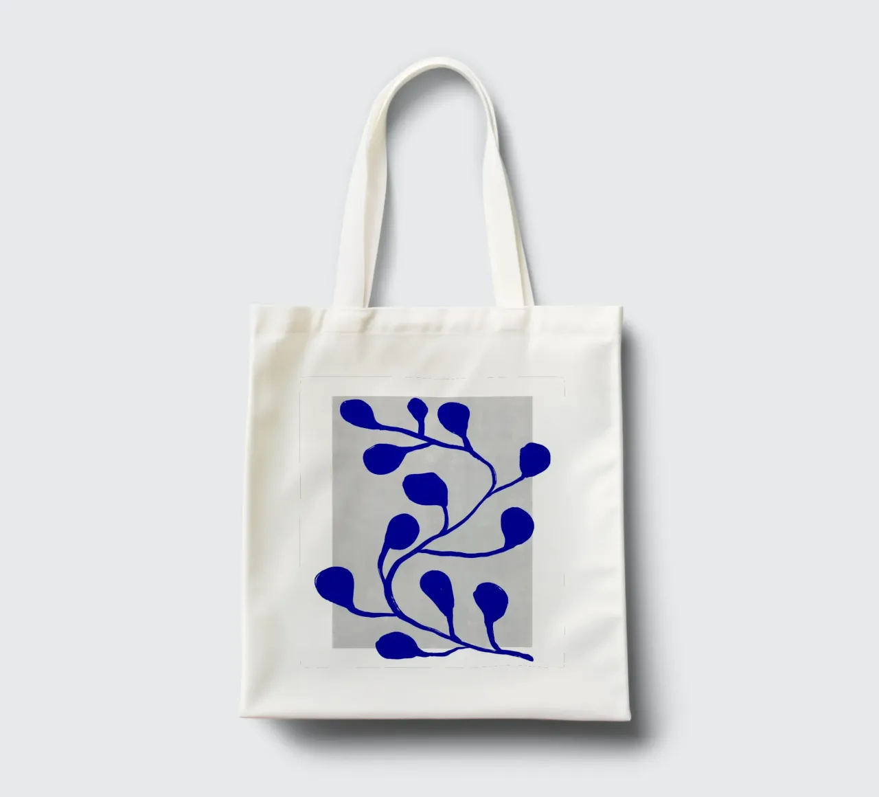 Blue Botanic No 5 borsa in juta da treechild