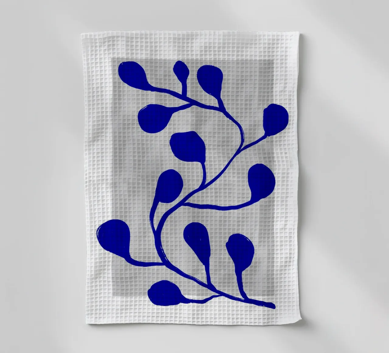 Blue Botanic No 5 canovaccio da cucina da treechild