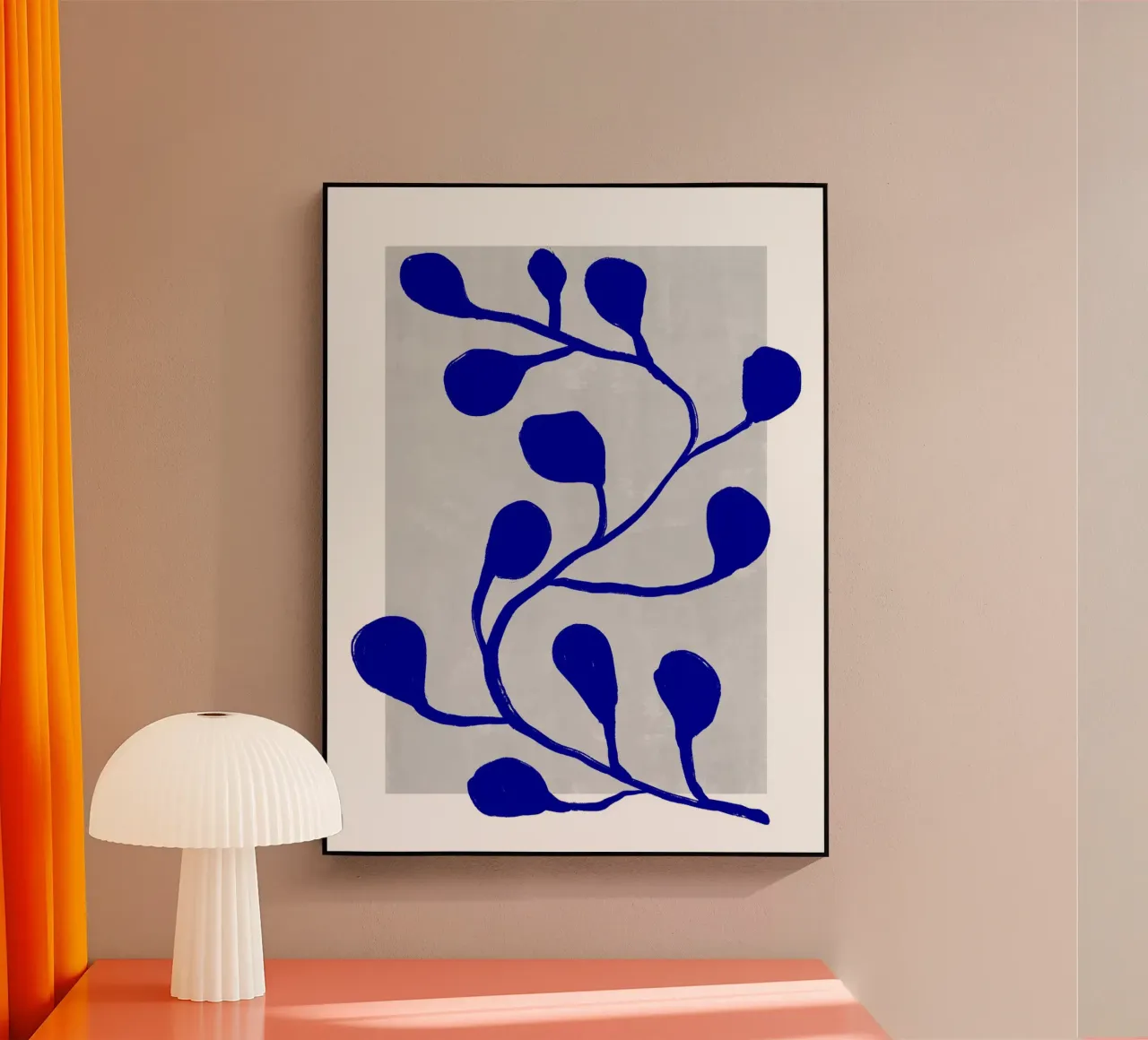 Blue Botanic No 5 plexiglass da treechild