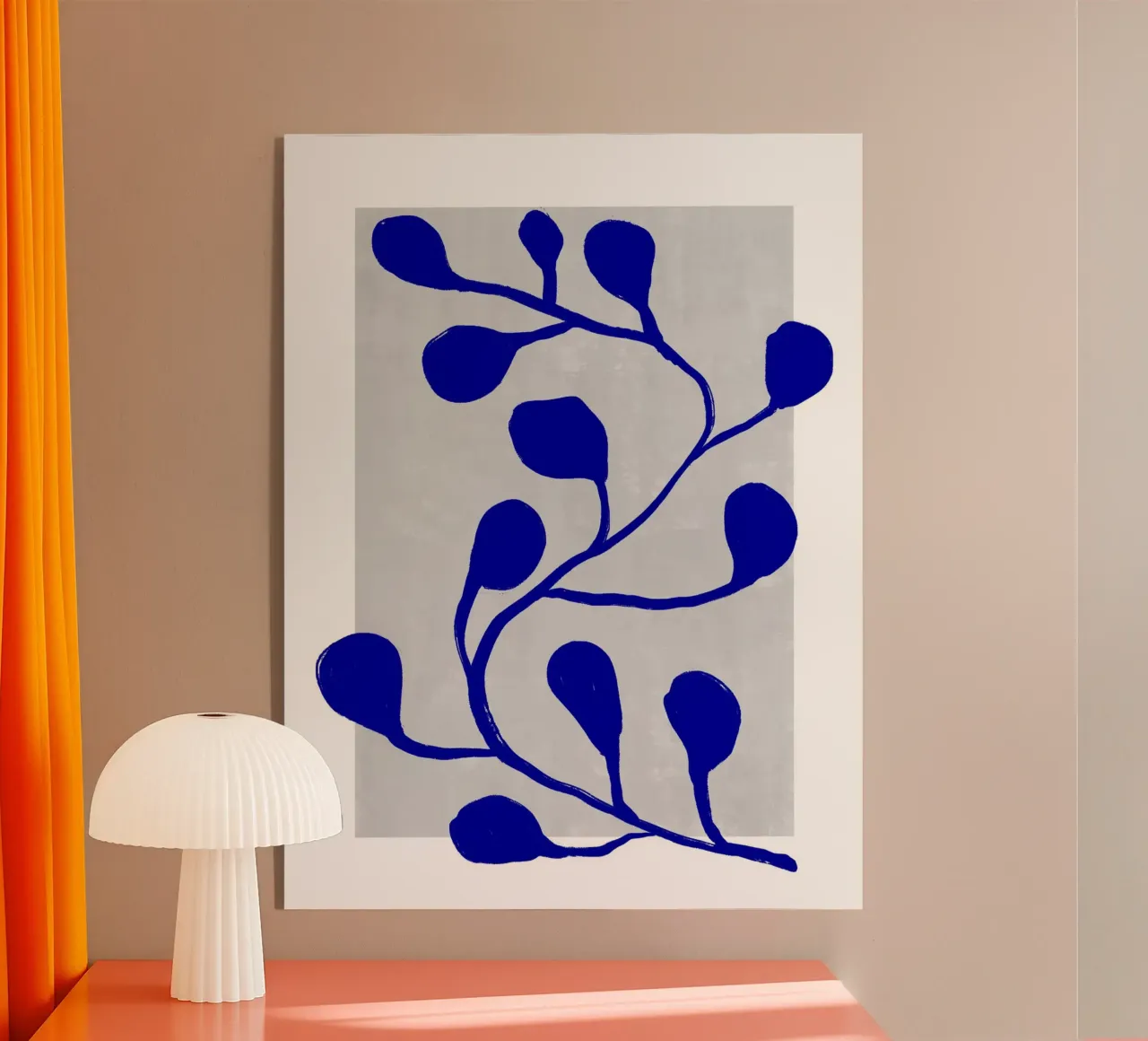 Blue Botanic No 5 plexiglass da treechild