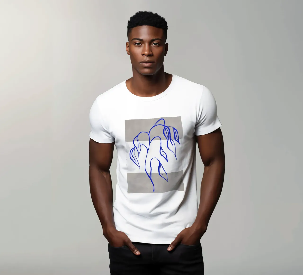 Blue Botanic No 6 t-shirt da treechild
