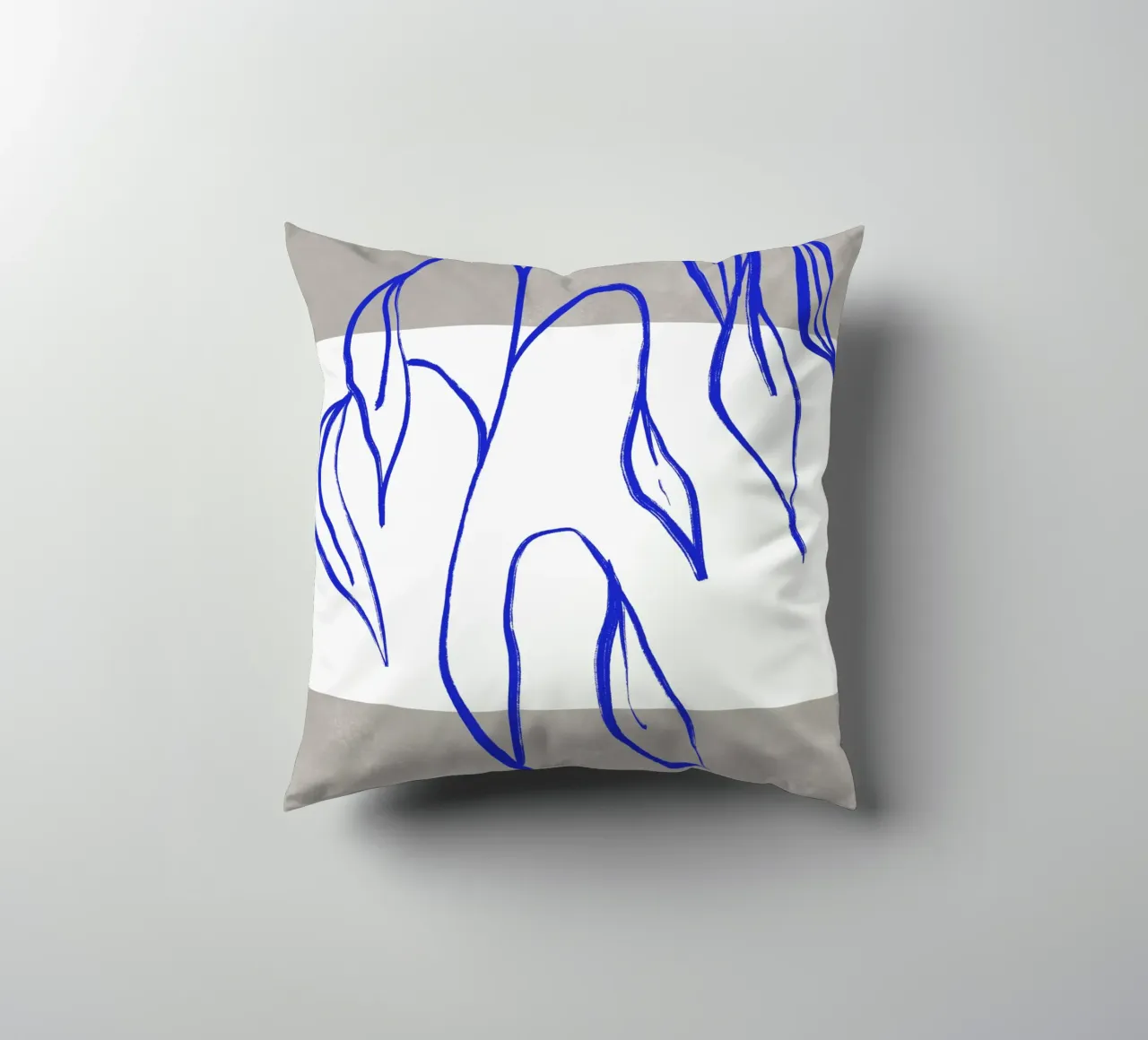 Blue Botanic No 6 cuscino da treechild