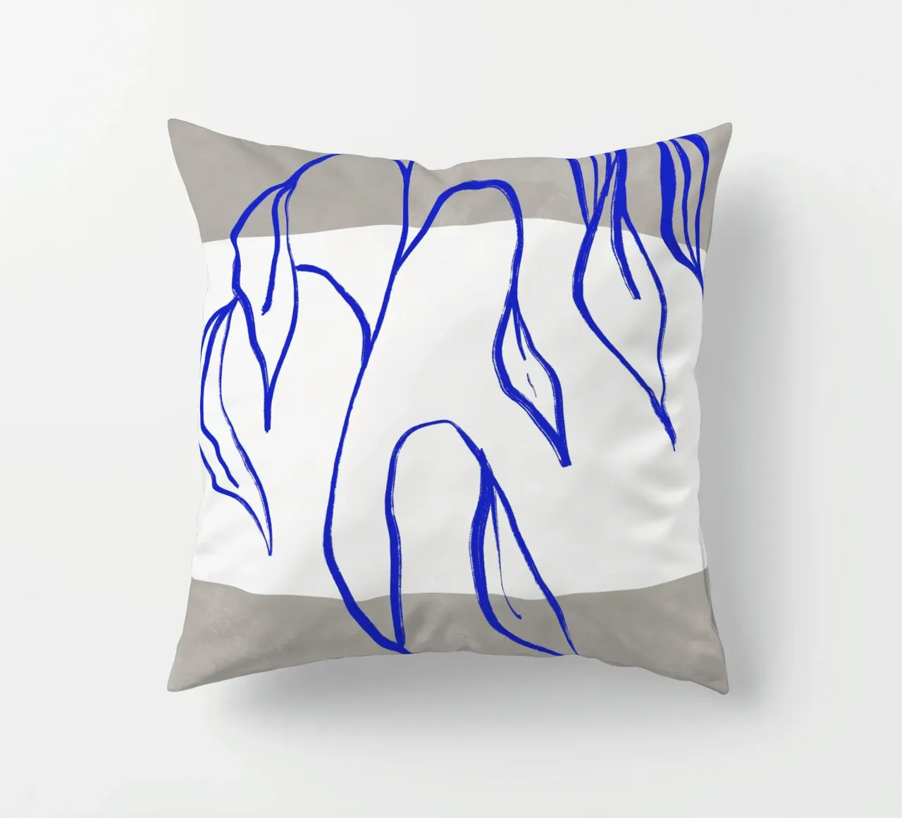 Blue Botanic No 6 cuscino da treechild