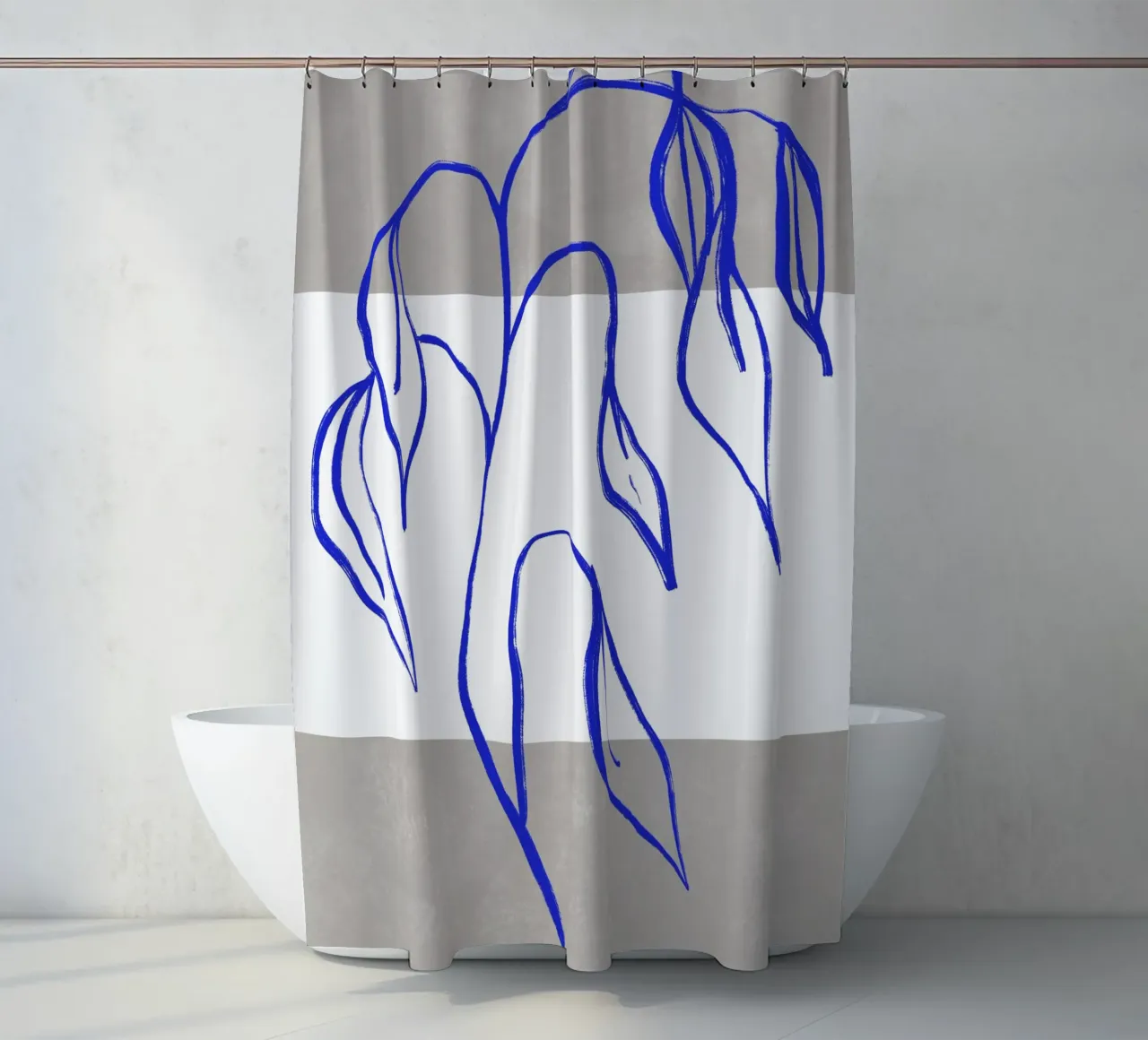 Blue Botanic No 6 tenda da doccia da treechild