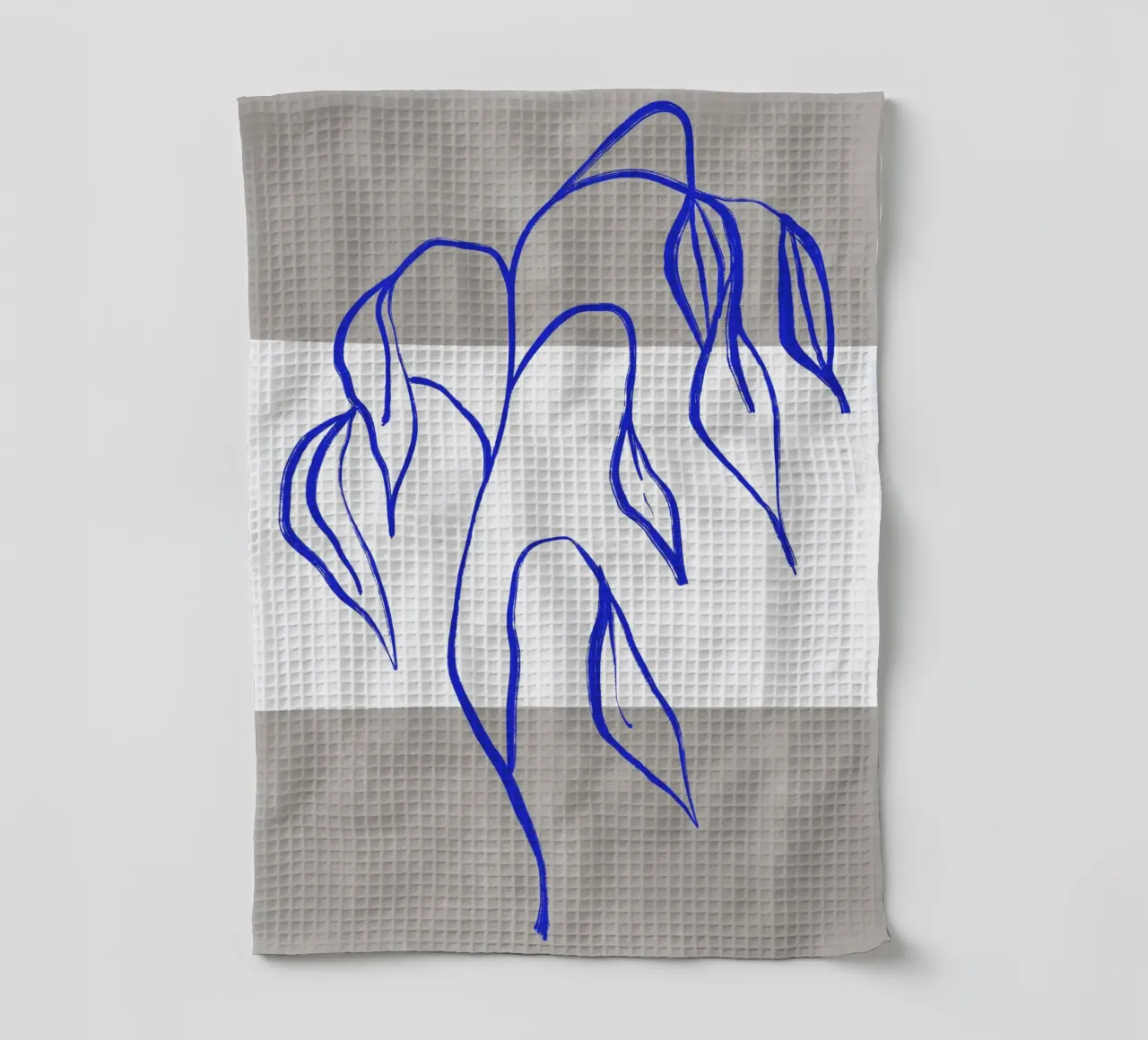 Blue Botanic No 6 canovaccio da cucina da treechild