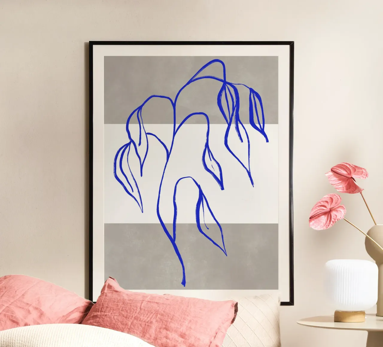 Blue Botanic No 6 carta hahnemühle da treechild