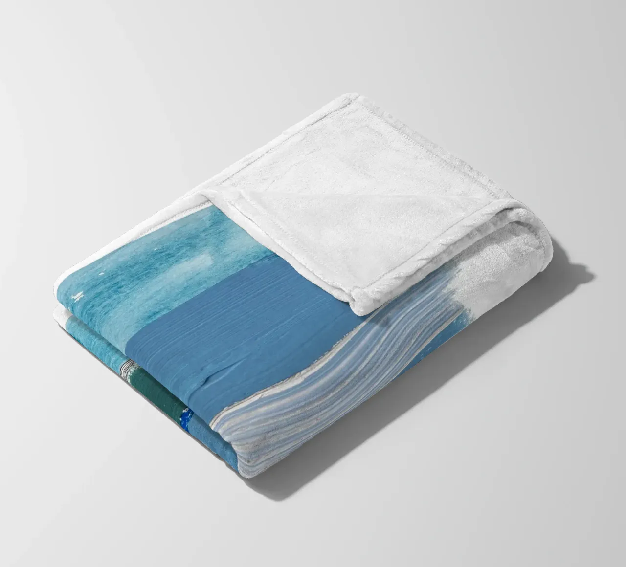 Alina Buffiere - Abstractober - Maritim coperta in pile da The Artcircle