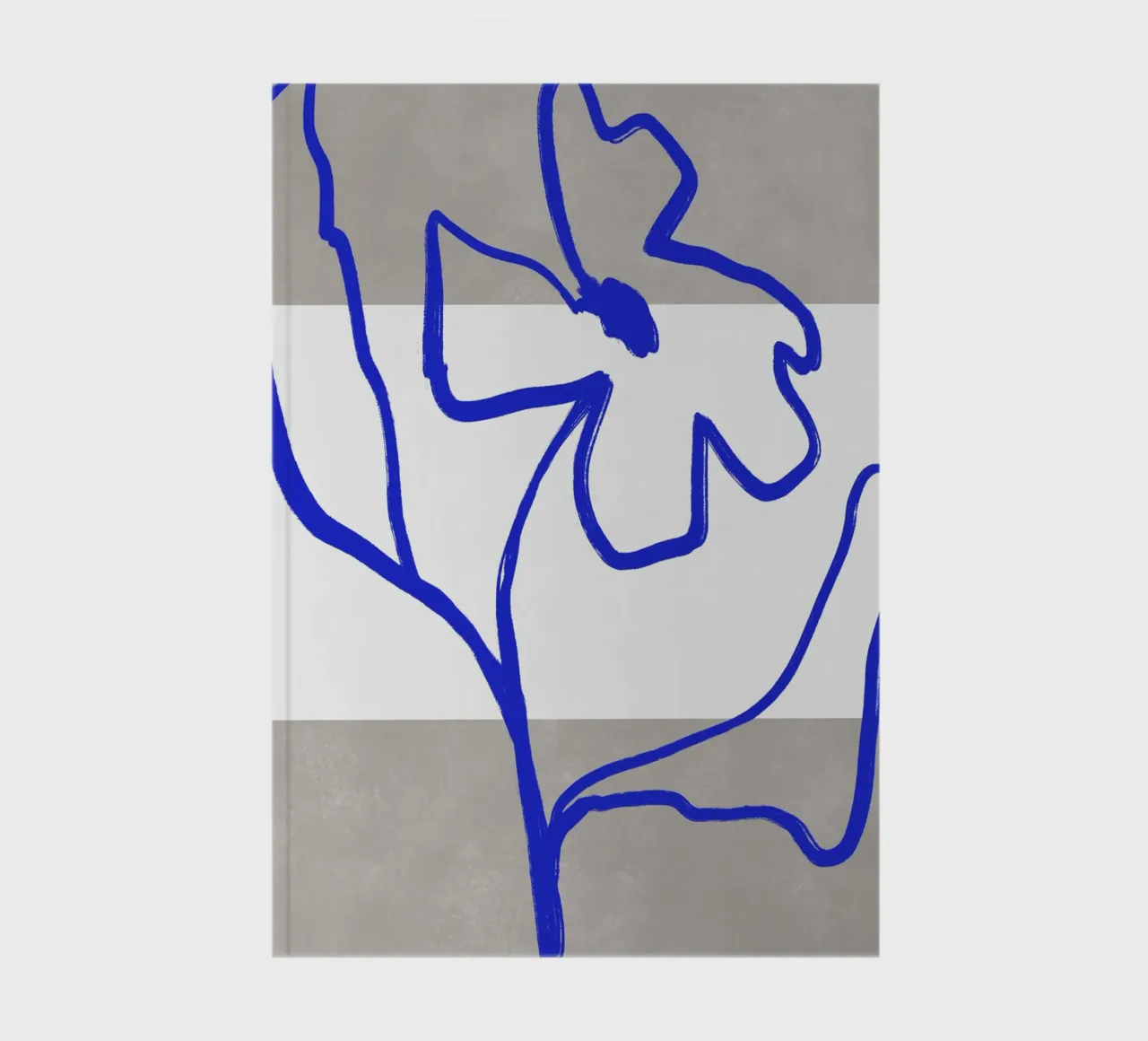 Blue Botanic No 7 notebook by treechild