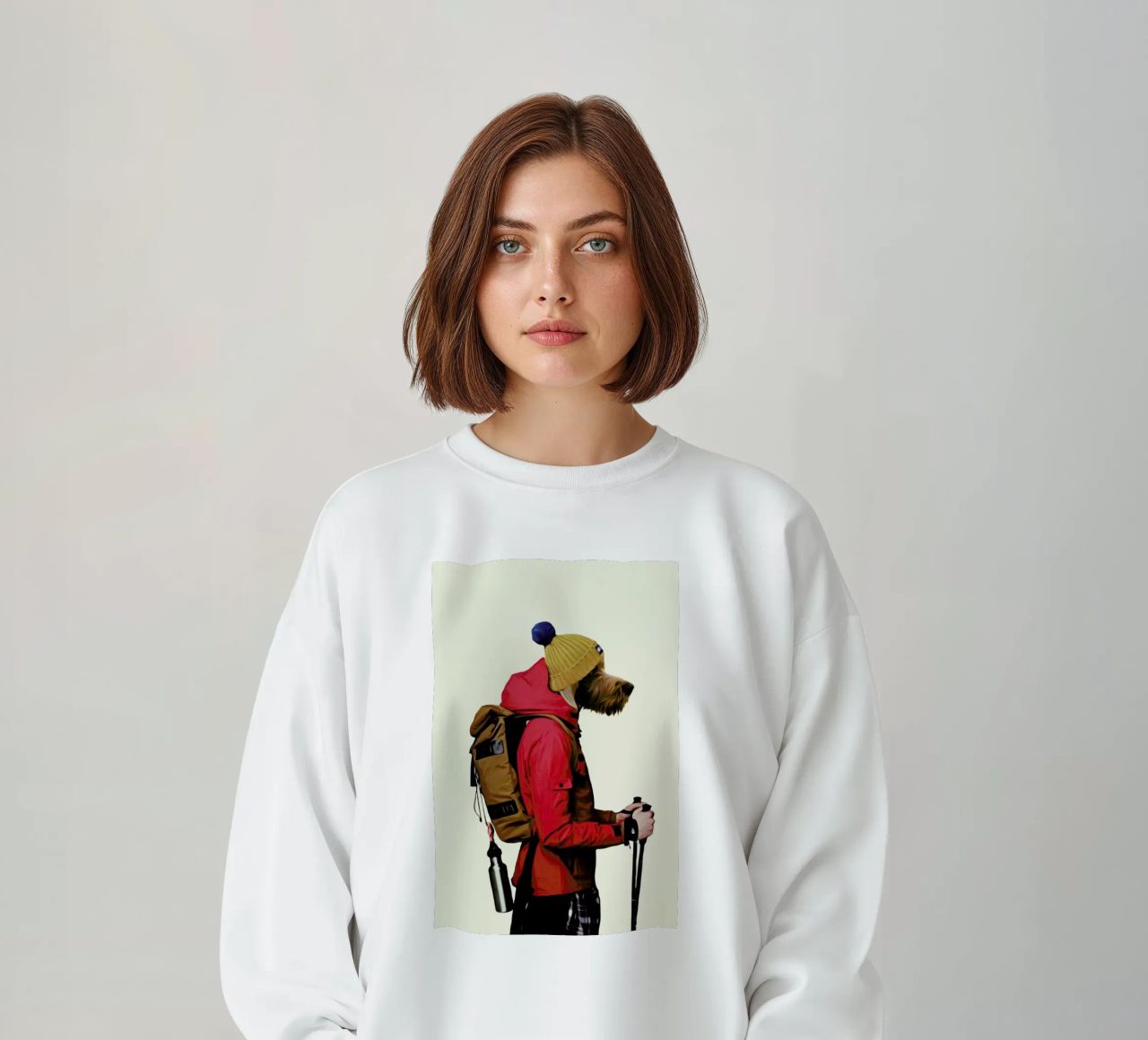 Mr Snow sudadera de Mrs. Pepper's Designs