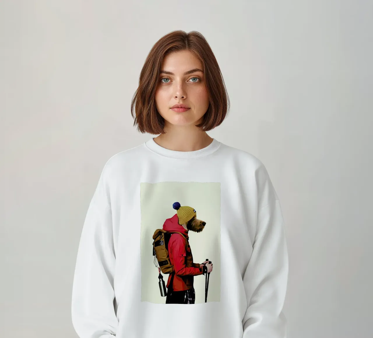 Mr Snow felpa da Mrs. Pepper's Designs