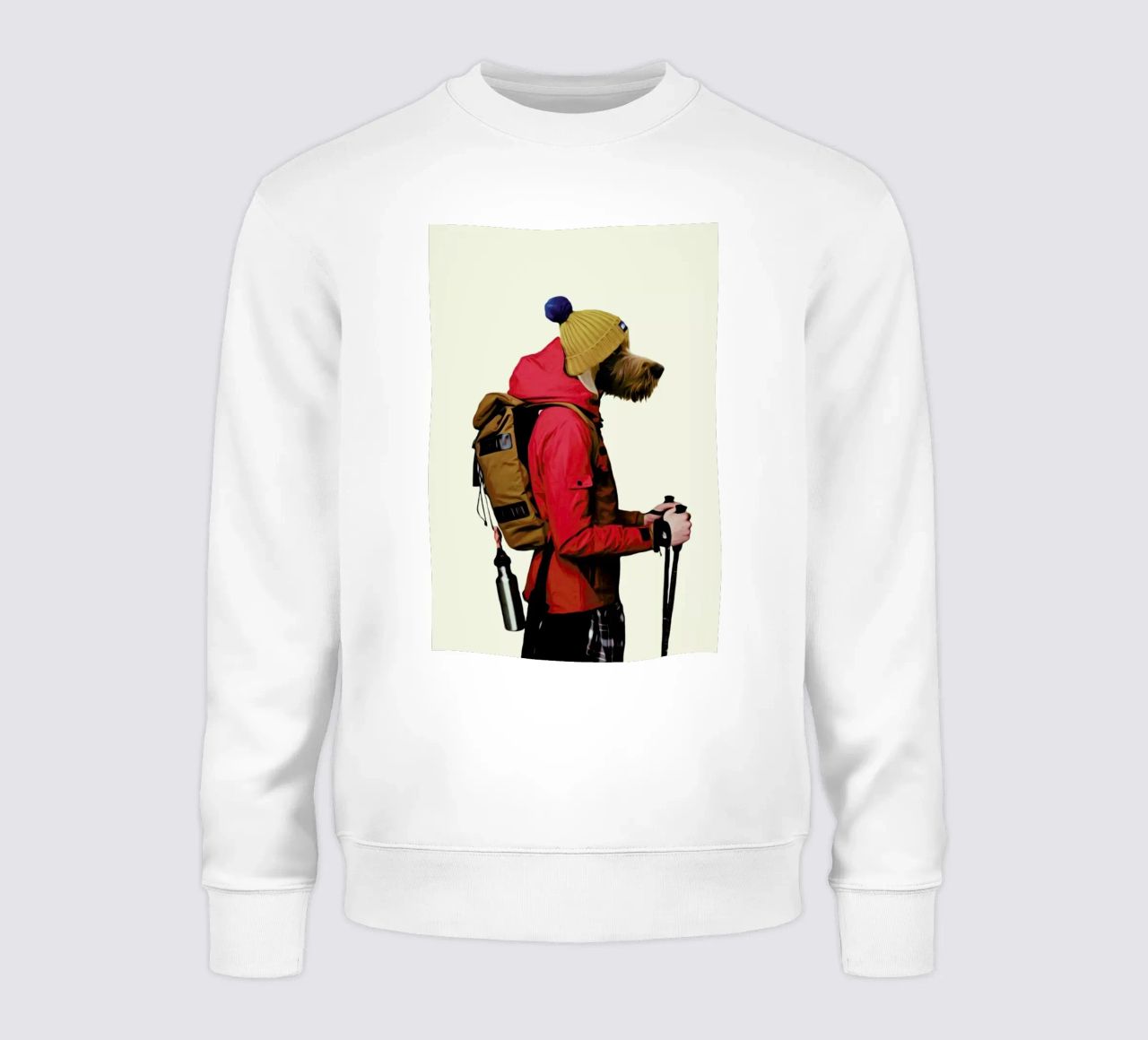 Mr Snow sudadera de Mrs. Pepper's Designs