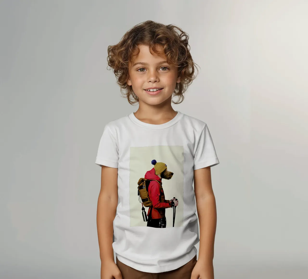 Mr Snow kids t-shirt by Mrs. Pepper's Designs