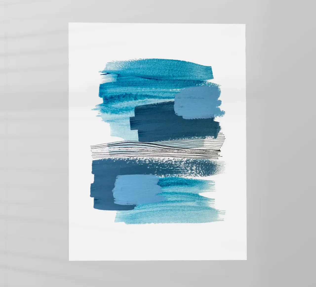 Alina Buffiere - Abstractober - Wellen pellicola backlit da The Artcircle