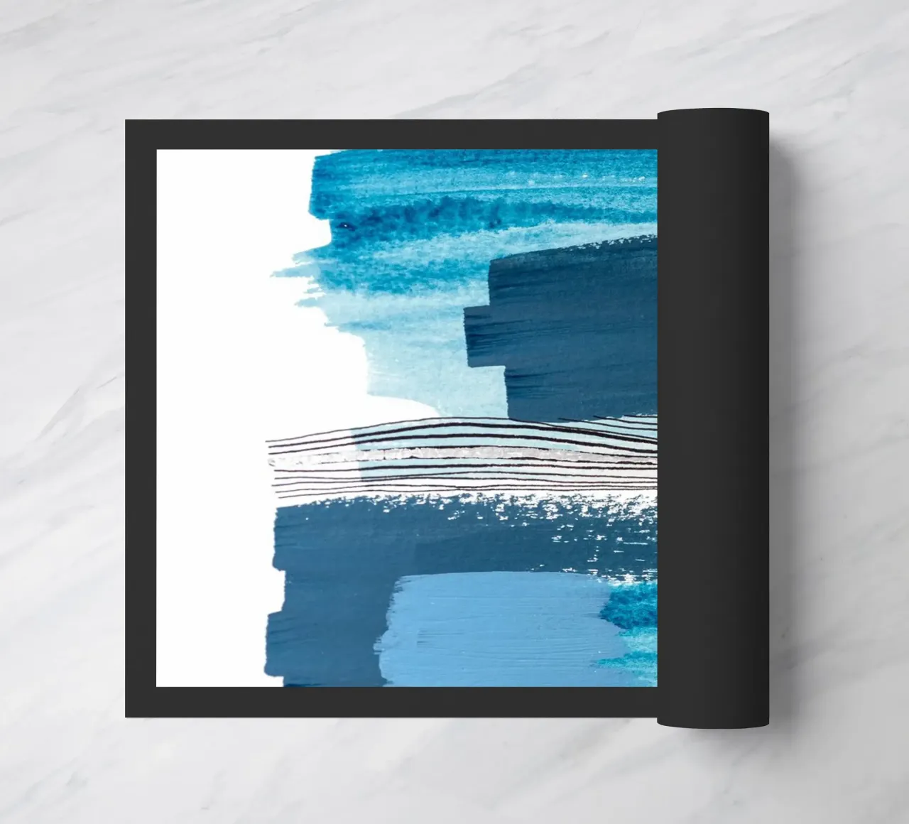 Alina Buffiere - Abstractober - Wellen zerbino da The Artcircle
